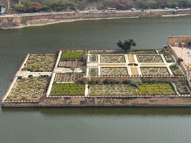 Kesar Kyari garden at Amber Fort