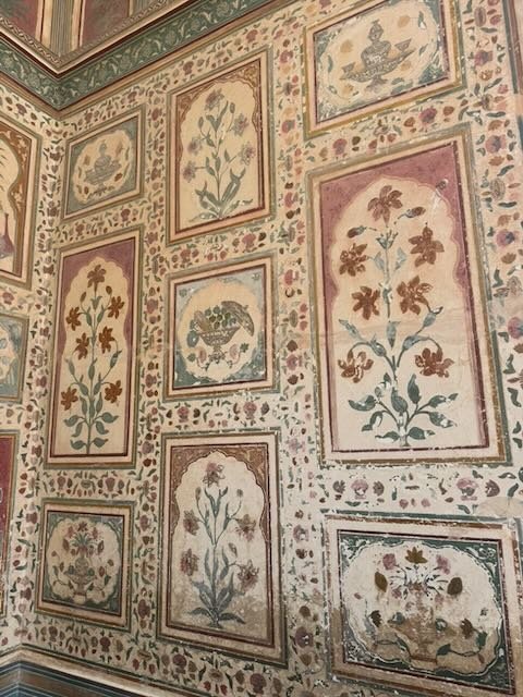 Palace wall paintings, Jaipur